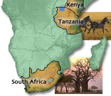 Continent Image Map