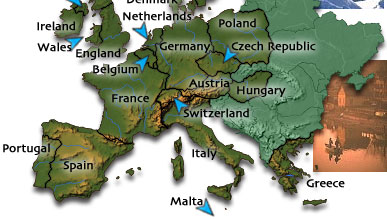 Europe Map
